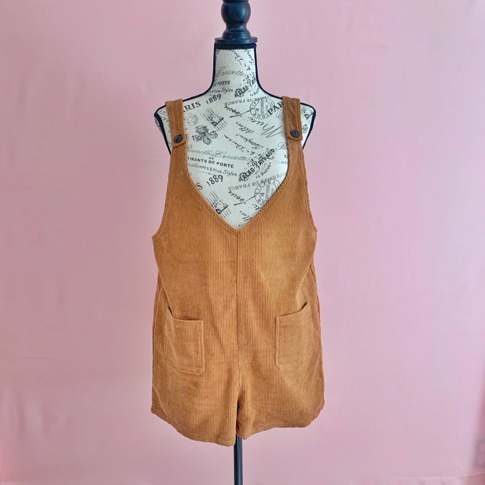 Corduroy Style Romper